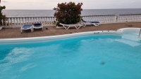 Der Pool in der Finca del Mar.